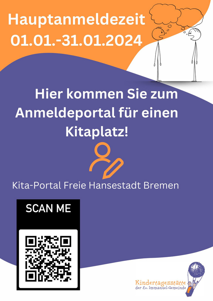 QR-Code mit Link zu Webseite https://kitaportal.bremen.de/de/