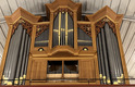 Ansicht der Orgel von vorne