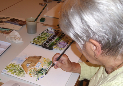 Aquarellmalerei: In aller Ruhe Schönes schaffen