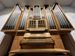 Frontalansicht der Orgel