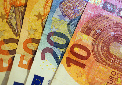 Verschiedene Euro-Scheine