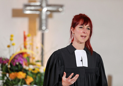 Predigt für den ZDF Gottesdienst (Probedurchlauf).