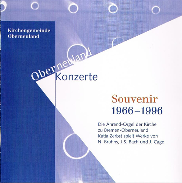 Cover der CD Klangporträt der Ahrend-Orgel 